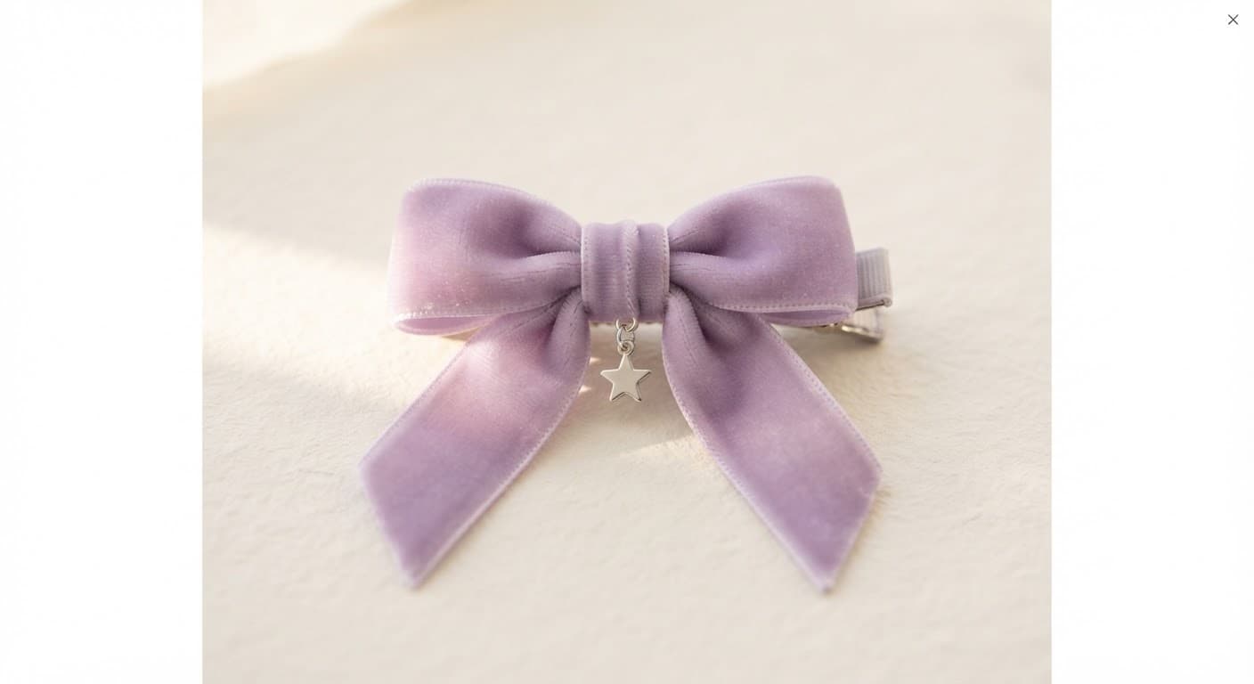 Velvet Star Bow